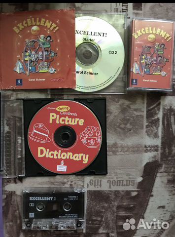 CD к учебнику excellent starter, 1,2,3, picture di