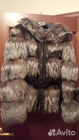 Кожаная зимняя куртка с чернобуркой Кожаная зимняя куртка с чернобуркой