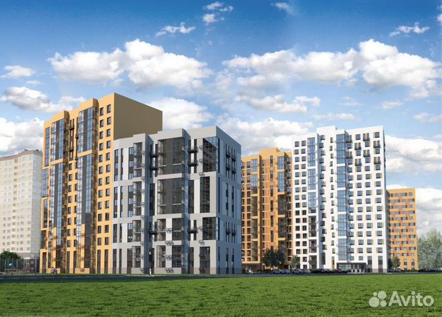 2-к квартира, 60.8 м², 4/13 эт.