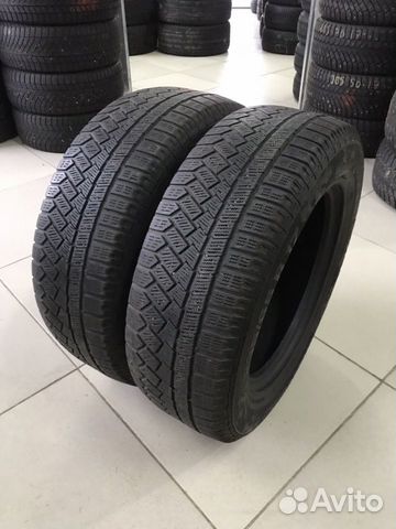 Шины 235/65/17 continental cross contact, 2шт*