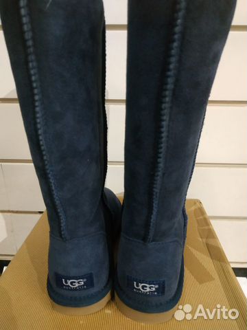 UGG угги, высокие синие UGG угги, высокие синие