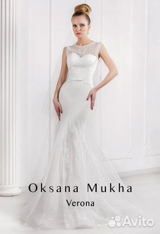 Свадебное платье «рыбка» oksana mukha