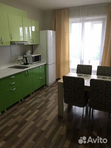 

1-к. квартира, 44 м², 2 кровати