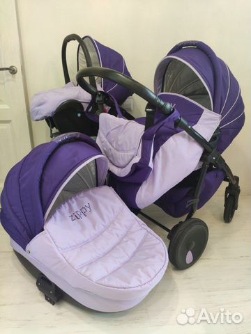 Коляска zippy tutis 3 в 1