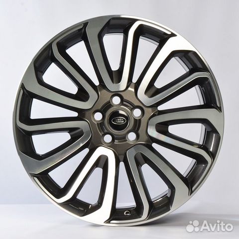 Диски r21 5/120 autobiografi для RAnge rover серые