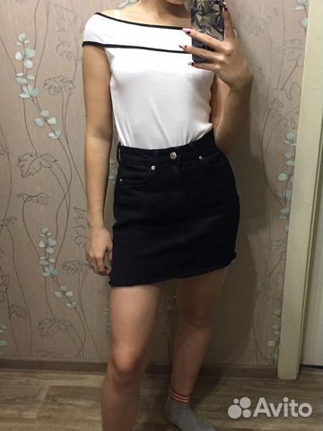 Юбка джинсовая Bershka Юбка джинсовая Bershka