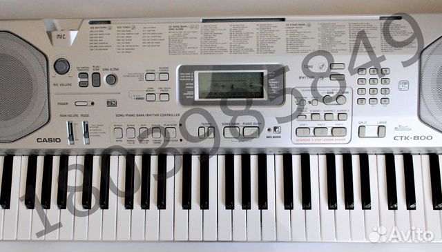 Синтезатор Casio CTK-800 + Стойка в подарок