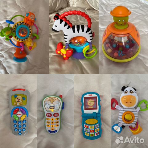 Игрушки для малышей 0-12 мес