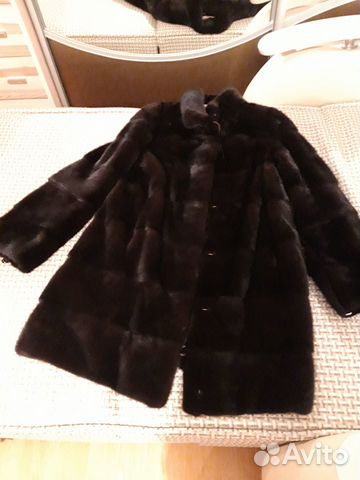Шуба норковая black glama Шуба норковая black glama