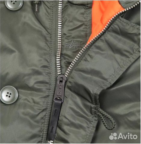 Аляска Alpha Industries Slim куртка парка оригинал