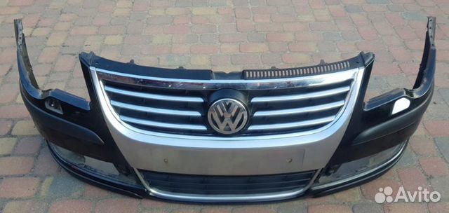 Бампер передний на VW Touran Cross Tour Бампер передний на VW Touran Cross Tour