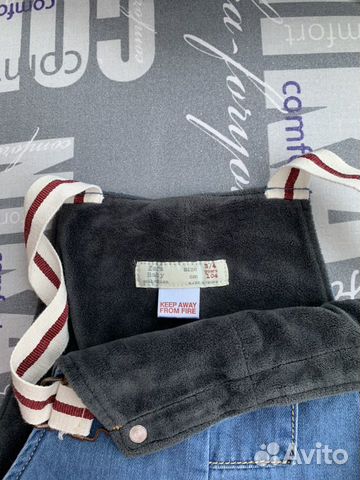 Джинсовый комбинезон Zara Джинсовый комбинезон Zara