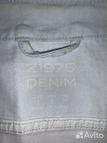 Джинсовая куртка zara S