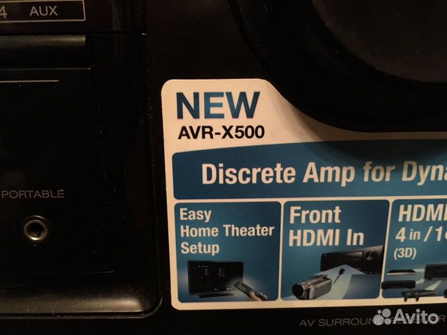 Ресивер Denon AVR X-500 Ресивер Denon AVR X-500