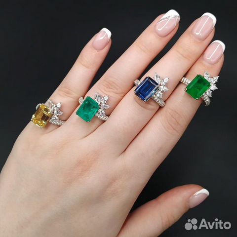 Кольца и серьги Graff Графф Серебро Кольца и серьги Graff Графф Серебро