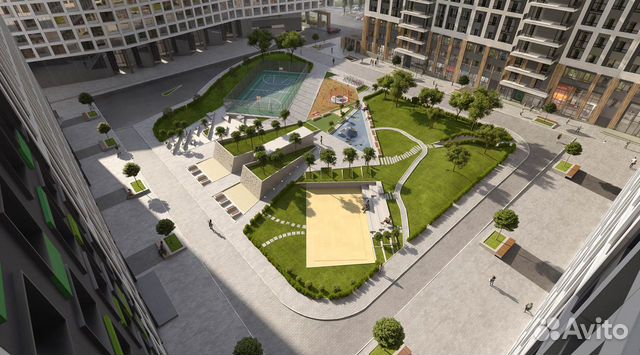 1-к квартира, 28 м², 18/25 эт. 1-к квартира, 28 м², 18/25 эт.