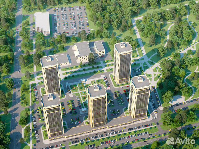 1-к квартира, 47.5 м², 3/25 эт.