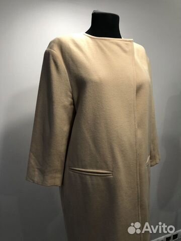 Пальто бежевое Belucci Пальто бежевое Belucci