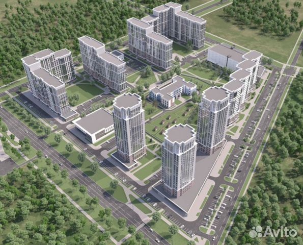 1-к квартира, 42 м², 8/17 эт.