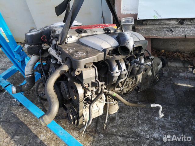 Двигатель 111 Mercedes E200 k W210 111.957 2.0L Двигатель 111 Mercedes E200 k W210 111.957 2.0L