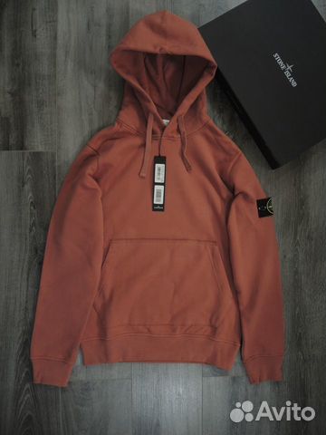 Толстовка худи Stone Island ржавчина - M, L Толстовка худи Stone Island ржавчина - M, L