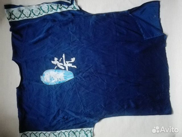 L-XL шелк домашнее / пляжное платье L-XL шелк домашнее / пляжное платье