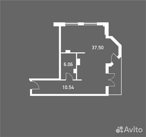 Студия, 60.9 м², 4/5 эт.