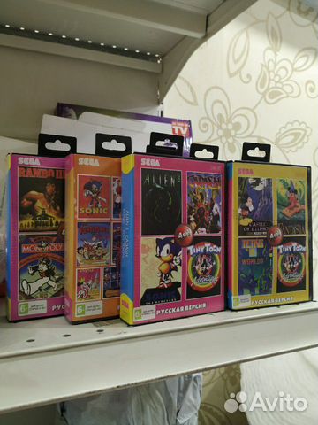 Катриджи Sega