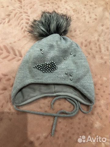 Шапка для девочки р.52-54