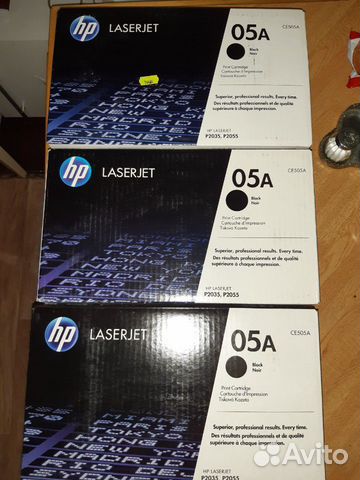 Картриджи HP CE505A