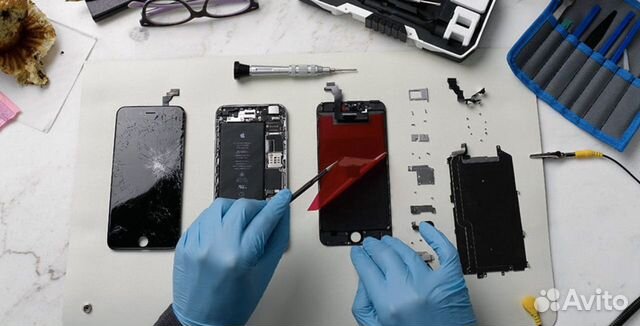 Ремонт iPhone любой сложности свой склад запчастей