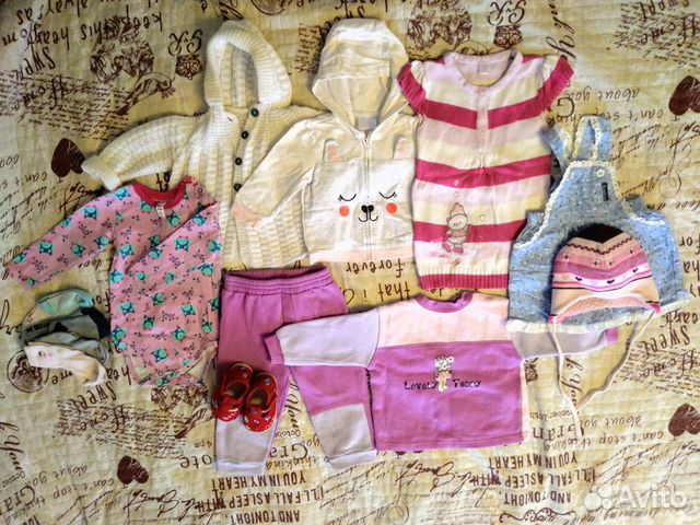 Одежда пакетом на девочку 6-12 мес Одежда пакетом на девочку 6-12 мес