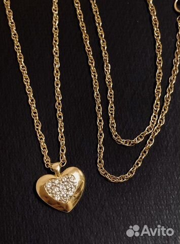 Золотое колье с бриллиантами