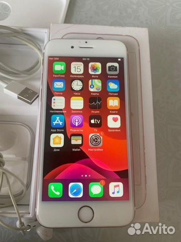 Телефон iPhone iPhone 6s 64gb rose gold ростест ор