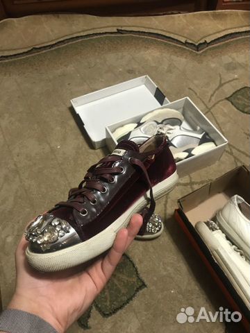 Кроссовки miu miu оригинал
