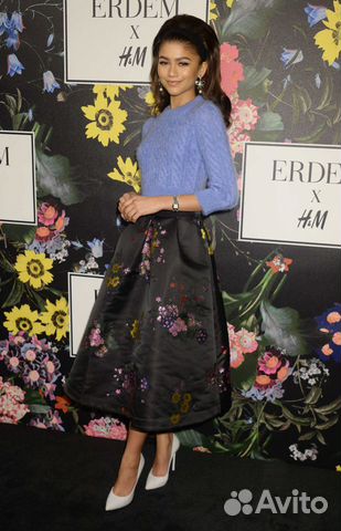 Новая жаккардовая юбка Erdem x HM Новая жаккардовая юбка Erdem x HM