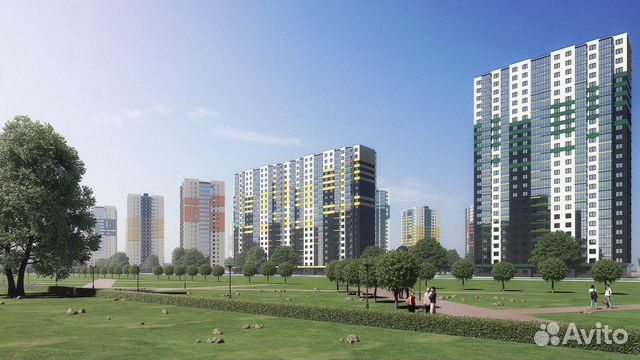 1-к квартира, 36.9 м², 4/21 эт.