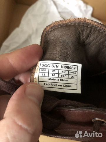Мужские Кожаные ботинки UGG Мужские Кожаные ботинки UGG