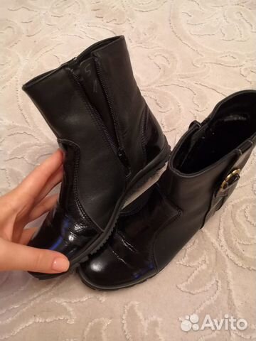 Полусапожки кожа Лель р.32 в идеальном состоянии