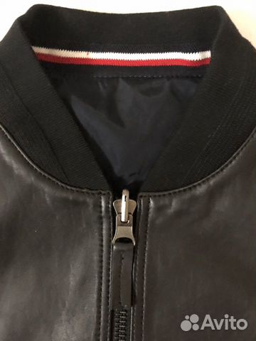 Кожаная куртка Tommy Hilfiger Кожаная куртка Tommy Hilfiger