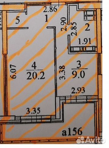 1-к квартира, 40.2 м², 18/23 эт.