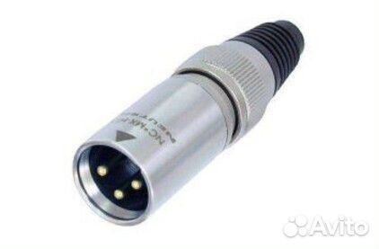 Разъем Разъем XLR (папа/мама) Neutrik NC3MX-HD