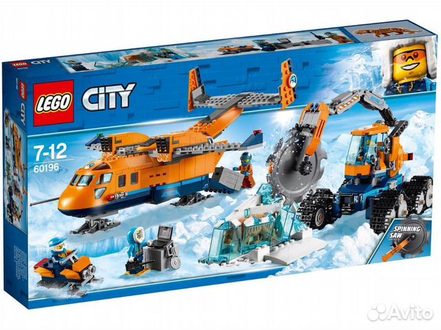 Конструктор lego City 60196 Арктический грузовой с Конструктор lego City 60196 Арктический грузовой с