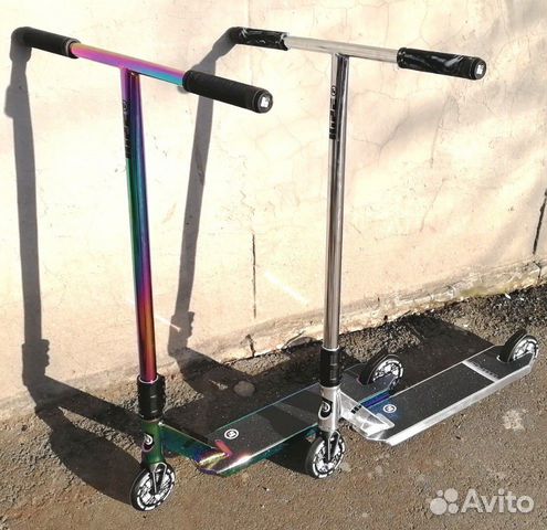 Трюковые самокаты Hipe H4 2020 Chrome. Новые