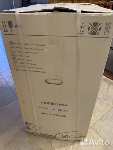 Мобильный кондиционер Electrolux eacm-10 DR/N3 Мобильный кондиционер Electrolux eacm-10 DR/N3