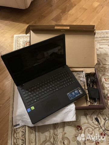 Asus x552M ноутбук в коробке, новый, идеал 4-х яд Asus x552M ноутбук в коробке, новый, идеал 4-х яд