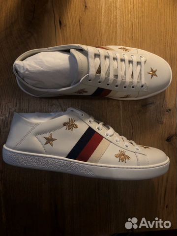 Gucci кеды ace с вышивкой Gucci кеды ace с вышивкой