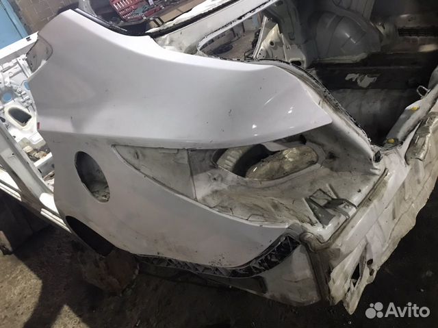 Задняя четверть лево в сборе на Хендай Солярис 1 Задняя четверть лево в сборе на Хендай Солярис 1