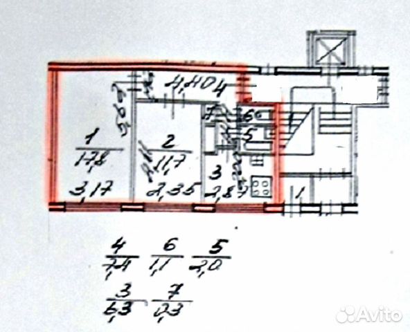 2-к квартира, 47 м², 6/9 эт.