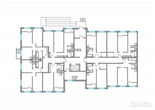 1-к квартира, 37.1 м², 1/9 эт.